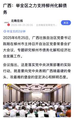 柳州的债想要化不是那么容易的